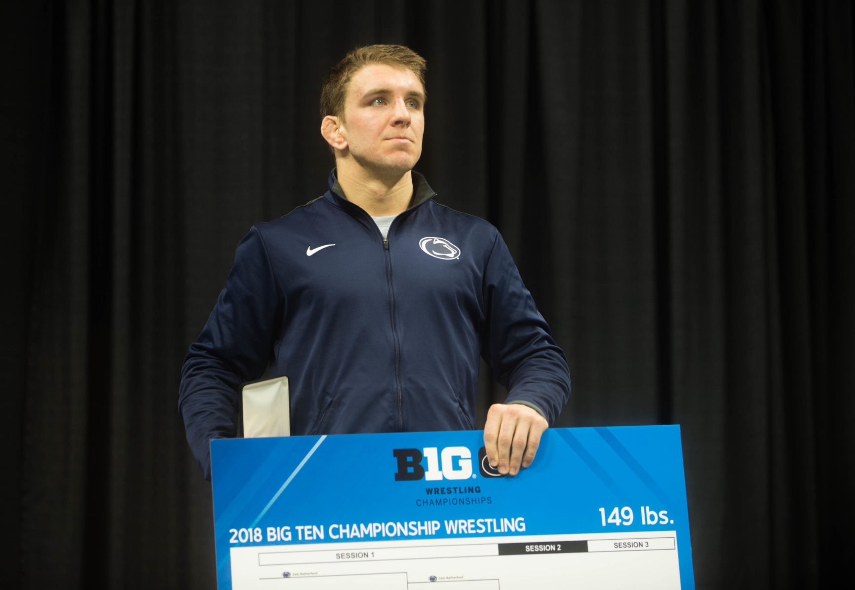 Zain Retherford, 149 Big Ten Champion